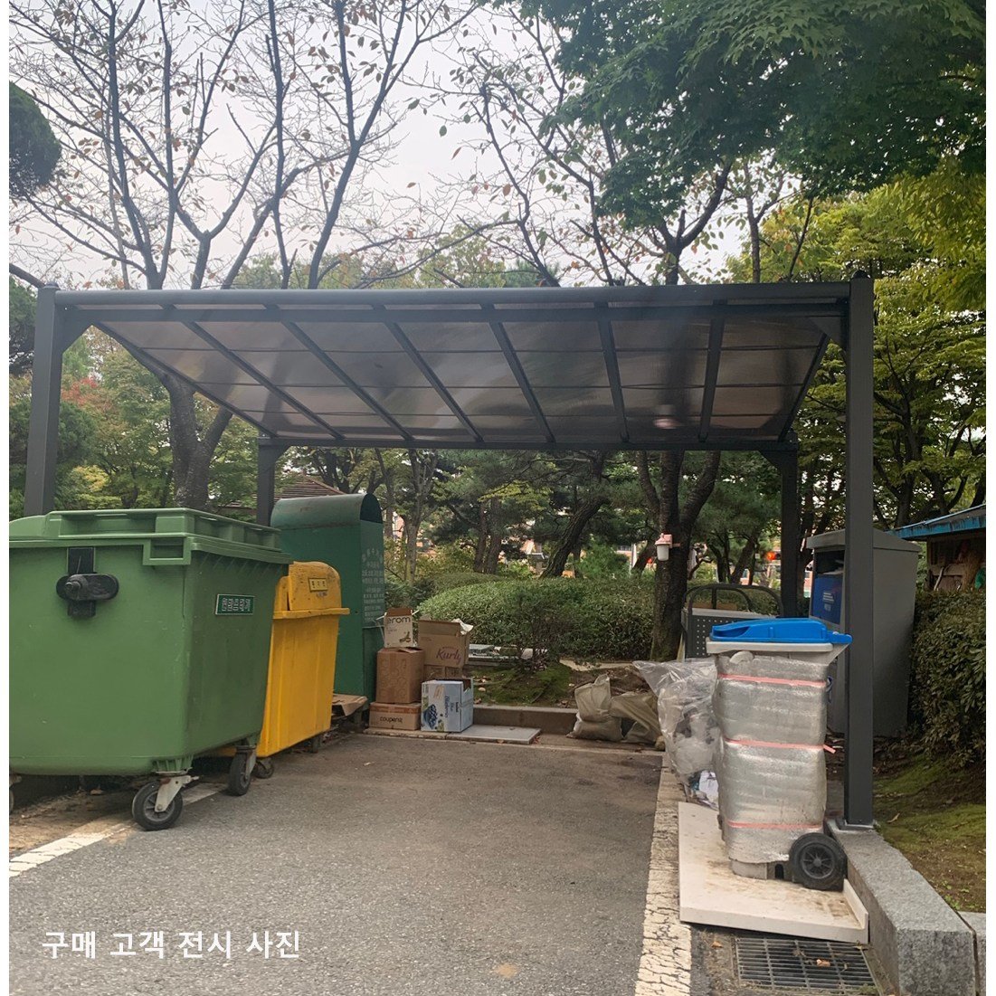 [국내발송] 리자드 독립형 렉산 알루미늄 파고라 스카이 어닝 PC100, PC1001 폭 3m 상세 이미지 2
