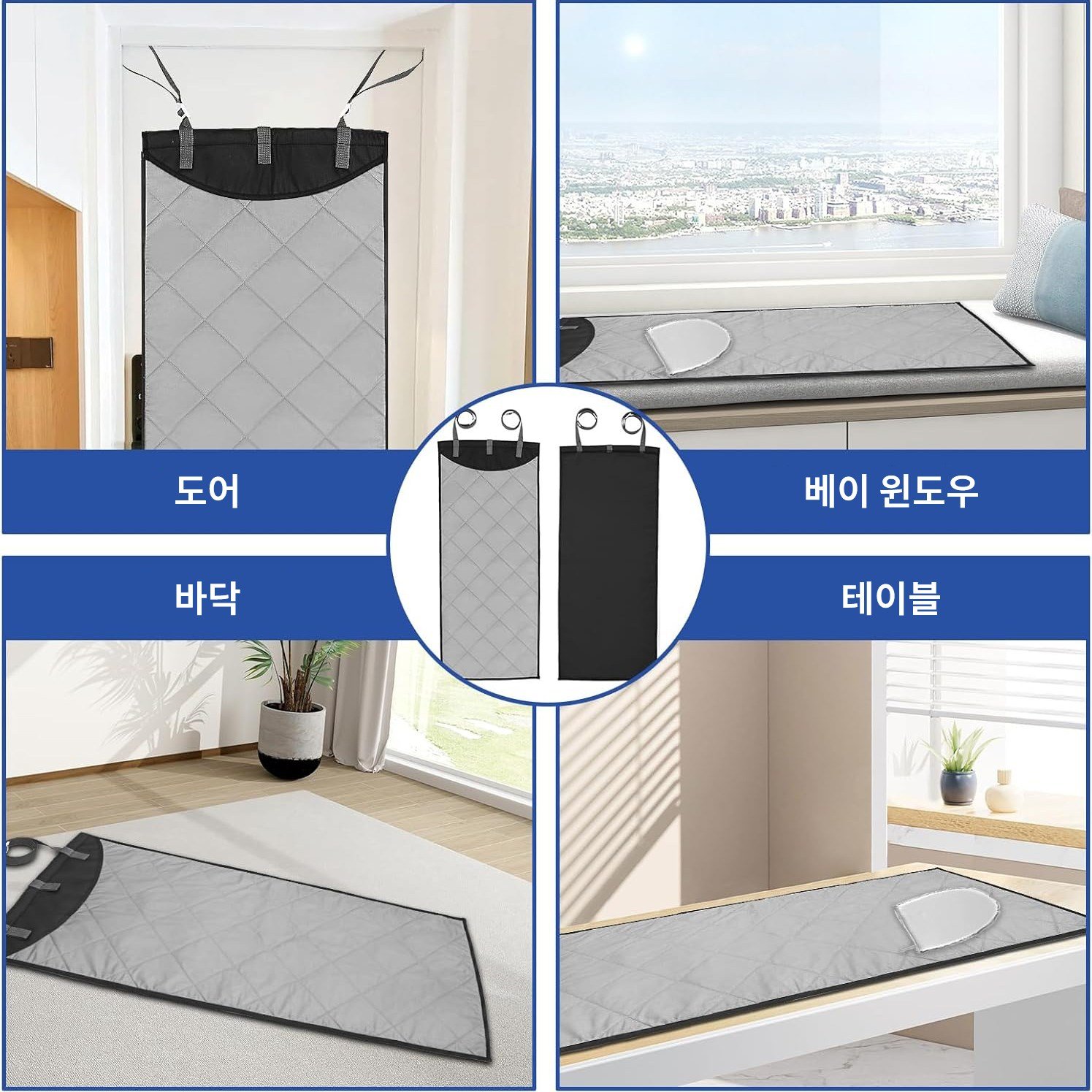 ZOZOFO 걸이형 다리미패드 115cm 폴더매트 걸이형 다리미판 핸디형 다림판판 걸이형 다리미패드-다리미 장갑할인 상세 이미지 2