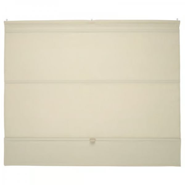 이케아 RINGBLOMMA 링블롬마 로만블라인드 120x160cm 커튼 사생활보호 자연광 길이조절, 베이지_405.835.3 상세 이미지 1