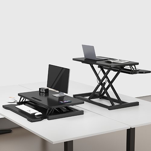 H N Quality Home 모션데스크 스탠딩책상 높이조절 14-49cm, 94cm, 화이트할인 상세 이미지 2