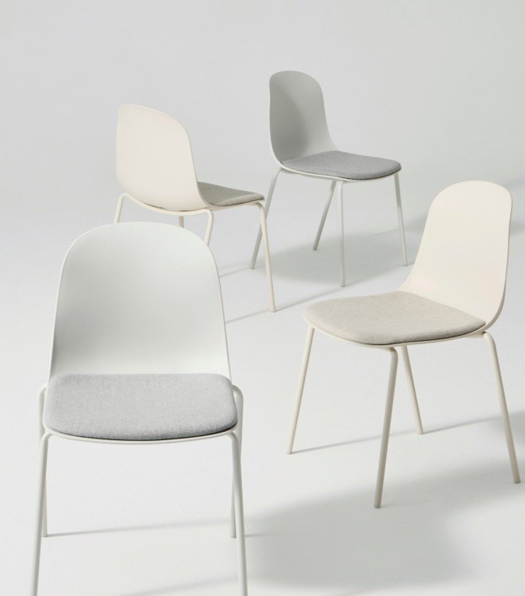 한샘 패드형 라이트 체어, 베이지, 2개 상세 이미지 1