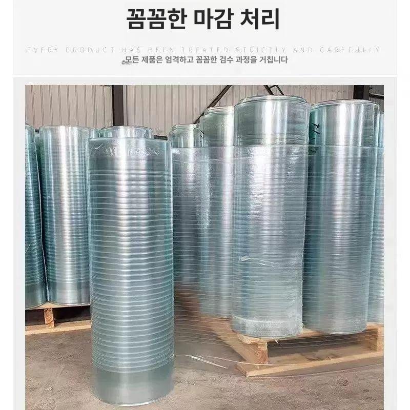 FRP 채광판 렉산 롤 대형 네이트 지붕재 처마 비가림막 차양막 투명 슬레이트 30m, 폭1.2㎡.5mm 상세 이미지 2