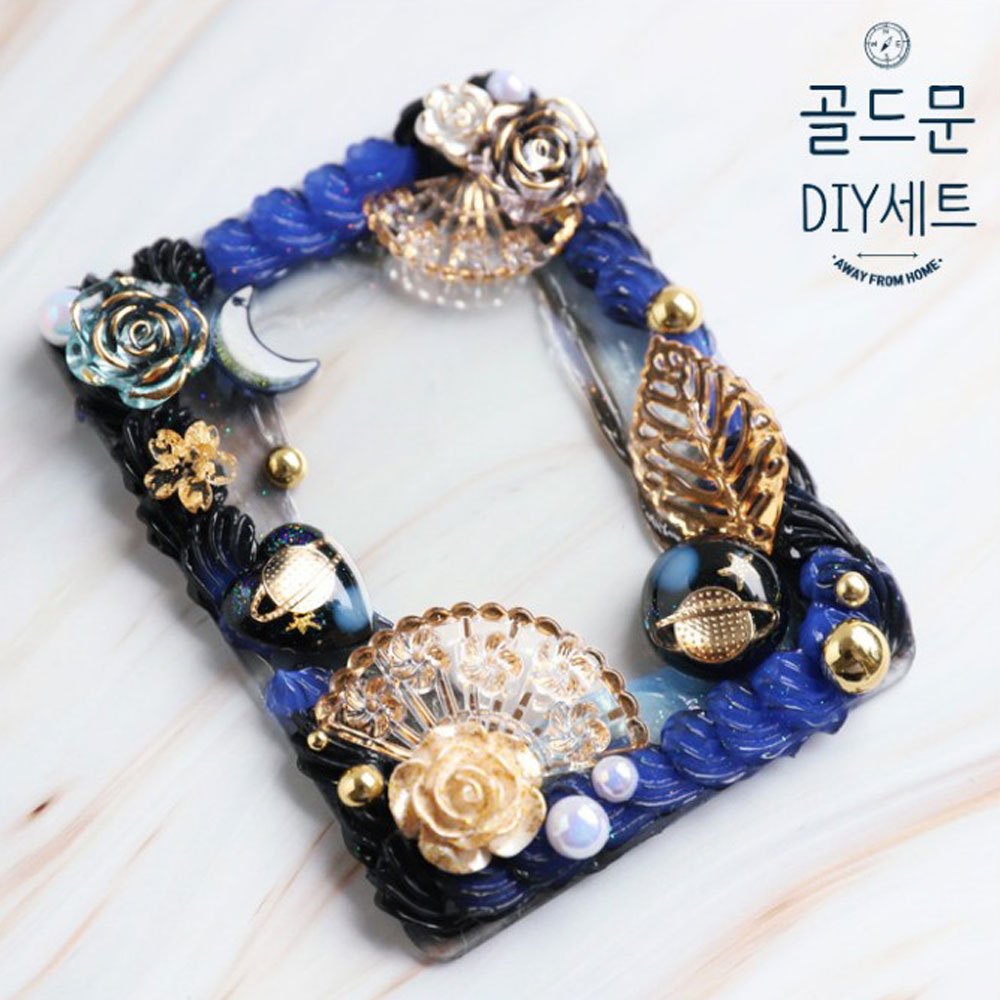 제이포니 데코덴 탑로더 탑꾸 올인원 꾸미기, 01.골드문, 1개 상세 이미지 1